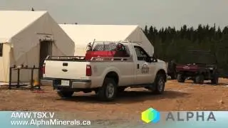 Alpha Minerals tours PLS Uranium project