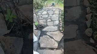 DIY FLAGSTONE PATH 😀