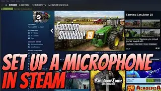 How To Set Up A Microphone In Steam Tutorial | FIX Microphone Not Working In Steam