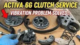 Active 6g clutch sarvice vibration tarting vibration problem 📳