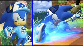 Slugger Sonic in Sonic Forces