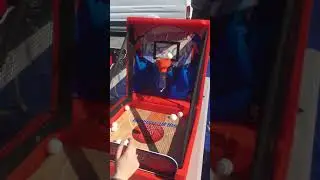 Slam Dunk Tabletop Carnival Interactive game from A Bounceable Time Event Party Rentals Charlotte NC