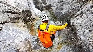 Canyoning: Urs Hole Canyon (2025) - Banff, Canadian Rockies