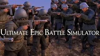 UEBS | German Soldiers vs Us Soldiers (No Commentary)