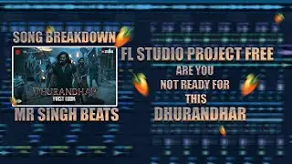 Dhurandhar Title Track Song Deconstruction in FL Studio in Hindi with Free FLP