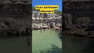 Best Seaside Restaurant in Hermanus Surrounding Ficks Tidal Pool