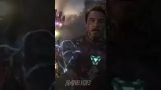 Tony snap in endgame 4k