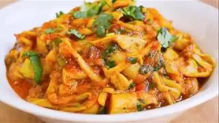 OYSTER MUSHROOM MASALA / VEGAN RECIPE