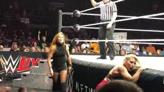 Becky high five liv and noogie lacy
