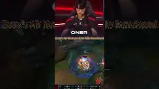 Zeus's AD Kennen Solo Kills Renekton!