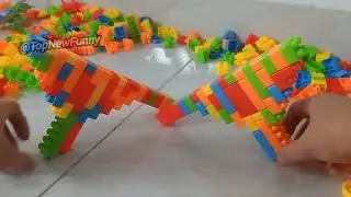 ASMR LEGO Building | Relaxing & Satisfying Cute Colorful Magic Pen LEGO MOC | 9 Minutes