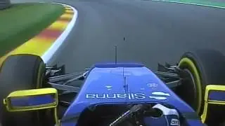 F1 2015 Belgium Spa Ericsson Puhon HUGE CRASH