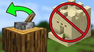 Remove a Village QUICKLY in Minecraft