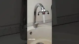 GoodlandES | cortar el agua del grifo con unas tijeras
