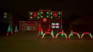 Polar Express Medley - Christmas Light Show