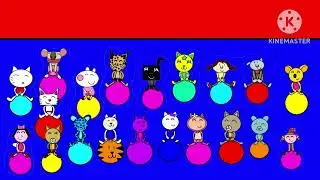 Cartoons characters in hopper ball by my art edition (resubido).
