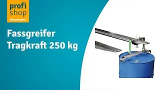 Fassgreifer, TK 250 kg, Fass-&Oslash; 420-640 mm, feuerverzinkt