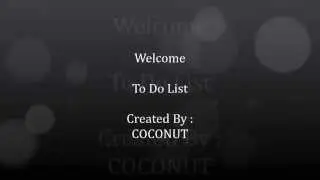 Struktur Data To Do List (  Sorting ) By COCONUT