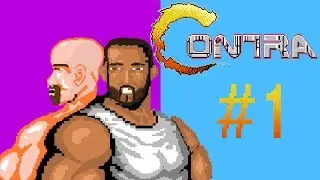 KONAMI CODE FAIL! [Contra Gameplay #1]