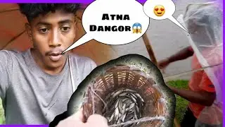 Aij Olop  Machri Dhorli😅 | #fishing #adivasi #Jtbhai