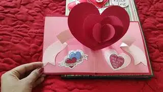 3D POP UP PROPOSAL LOVE CARD (VALENTINES DAY) | LOVE greeting card | Photo changing card .