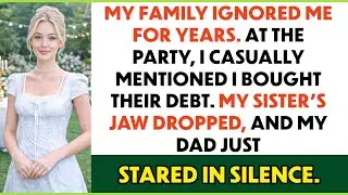 My Family Ignored Me For Years  At The Party, I Casually Mentioned I Bought Their Debt And...