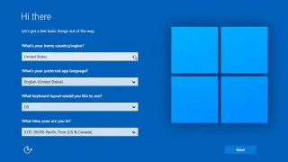 Windows 11 Fallback OOBE in action!