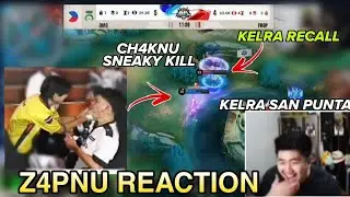 Z4PNU REACTION TO CH4KNU SNEAKY KILL ON KELRA... 🤯🤯