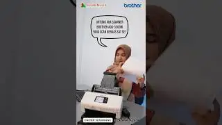 Scanner Cepat dan Canggih: Brother ADS-3300W #ngeshortsbareng #ramadanonshorts2024 #viral