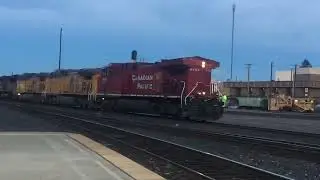 Union Pacific 6849 leads a powermove with CP 8133 in Roseville, CA