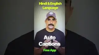 Free Auto Caption in Just 1 Click 👆Hindi & English language #autocaptions #caption  #hindicaptions