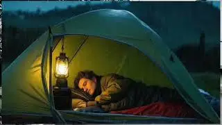 Not Solo Camping in Heavy Rainstorm | Scary Thunder, Flood and Real Survival 1