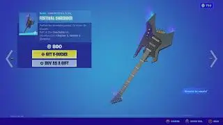 Festival Shredder Pickaxe Gameplay In Fortnite