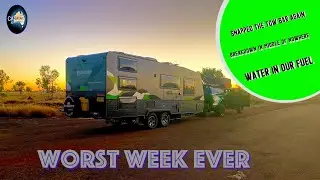 Worst week ever!  Breakdown in the middle of nowhere, water in the fuel &  broken tow bar