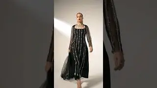 Rhinestones chain designing on Black dress👀❣️ #trendytrends #fashion #short #ytshorts #shortvideo