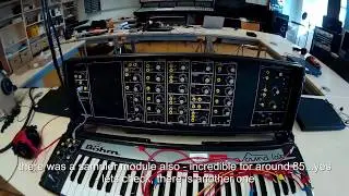 Böhm Soundlab extremly rare Synthesizer - Interview with the Inventor
