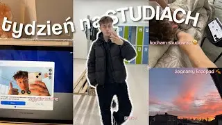 TYDZIEŃ NA STUDIACH🧑&zwj;🎓| zdalne | praca | żegnaj listopad 