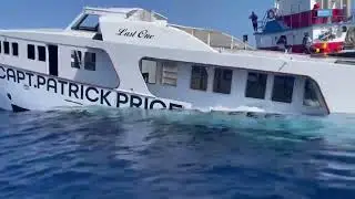 Sinking of Patrick Price Artificial Reef