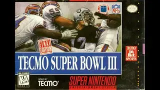 Tecmo Super Bowl III Final Edition (SNES) - Oilers vs. Colts