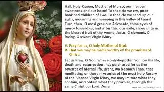 Love & Faith Daily Prayer Online| Rosary & Chaplet of Divine Mercy| Monday Jan. 12, 2026