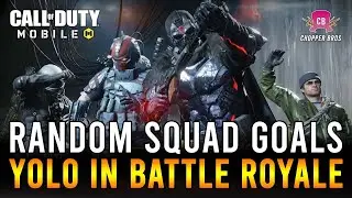 Epic YOLO Random Squad Goals Antilope Gaming in Call Of Duty Mobile Battle Royale