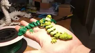 Articulated Lizard - Post printing