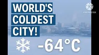 সবচেয়ে ঠান্ডা শহর! ❄ -64&deg;C ❄#বিশ্বতথ্য #ঠান্ডাশহর #Yakutsk #InformativeShorts #BanglaShorts 