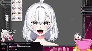 Let's work and chill together! Finishing Customizable model hair, maybe, - !gs !custom