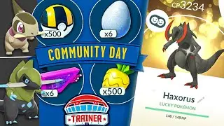 *AXEW* Top Tips - Community Day 2023 | Pok&eacute;mon GO
