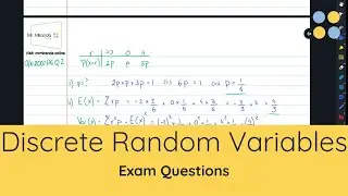 CAIE A-Level Mathematics 9709 | Discrete Random Variables Exam Practice Questions