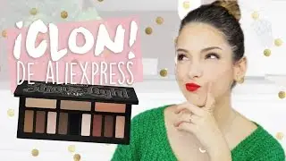¡CLON ALIEXPRESS! KAT VON D | ¿Vale la pena comprarla? Review + swatches + tutorial