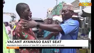 Vacant Ayawaso East Seat: Residents back widow of late MP in upcoming NDC primary - News