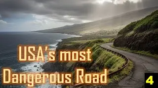 The Final Gauntlet: Reverse Road to Hana (Part - IV) - The many turns to Wailua Falls (Maui, HD POV)