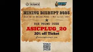 ASIC PLUG in Mining Disrupt 2025